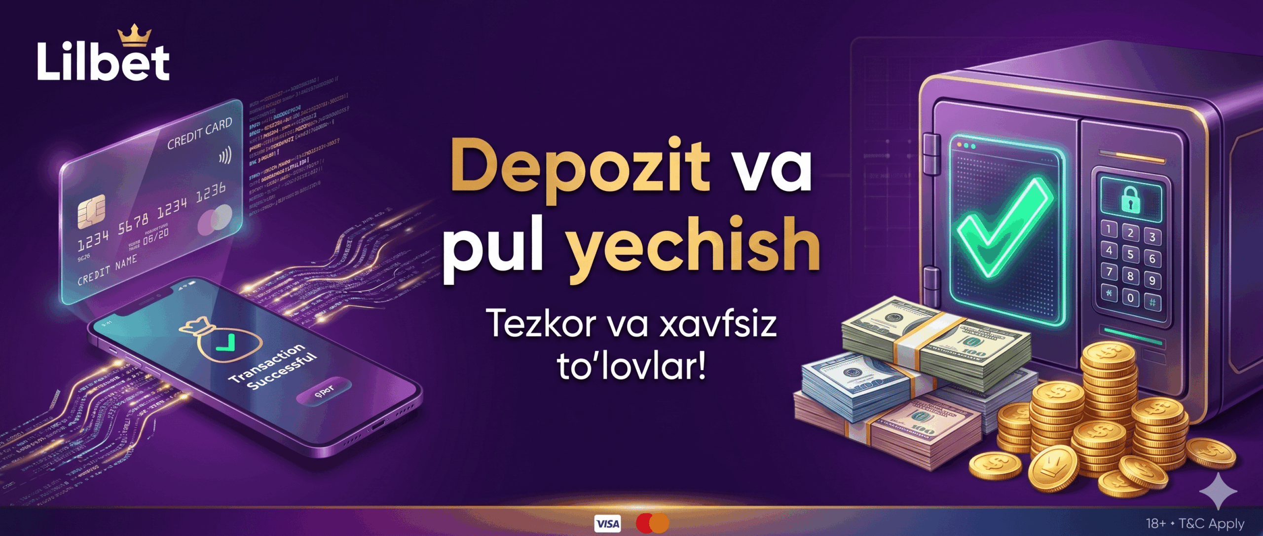 photo Lilbet Depozit va pul yechish